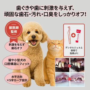 デンタルケアブラシ（硬毛）：0.12mmマイクロファイバーPBT毛