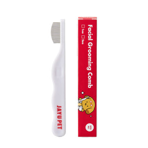 Facial Grooming Comb – Tear Stain & Eye Cleaning Brush for Dogs & Cats - JAYU PET JAPAN